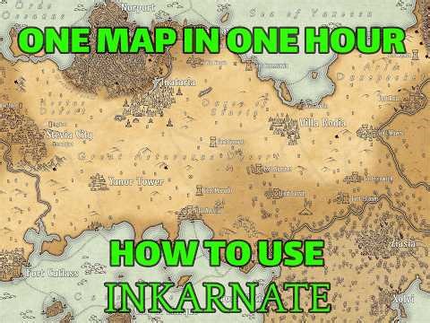 How I Created a Fantasy Map in 1 Hour Using Inkarnate