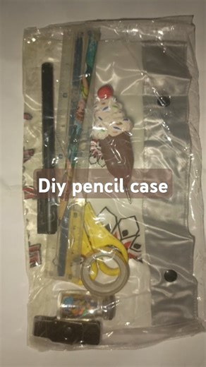 How to Make a DIY Pencil Case at Home #creativeclayideas #shortsvideo