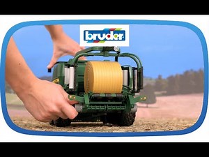 Bruder Toys John Deere Wrapping Baler C441R #09819