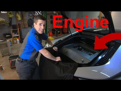 I modified my BMW i8 to show the engine as part of my Engine Display Project started 7 months ago