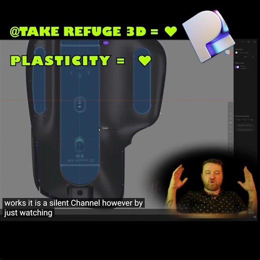 Plasticity 3D Tutorial | Logitech MX Master Design | ‪@takerefuge3d‬