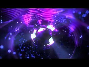 4K Space Video ║ Neon Stars Glow Overlay ║ /w Romantic Music for Relaxation & Edits