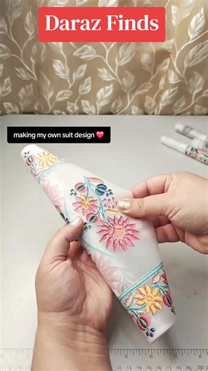 Itne saste me suit design ban gya | Easy DIY suit design
