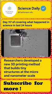 New 3D Printing Method Builds Micro and Nanoscale Structures #shorts #facts #science