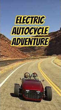 This Autocycle Does What Most Can't #electric #extreme
