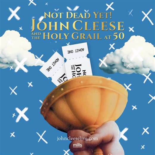 152K views · 1.7K reactions | Join me this fall for a screening of “Monty Python and the Holy Grail” followed by a live Q&A session. Prepare your silliest questions for me and get your tickets now on johncleeselive.com OR I SHALL TAUNT YOU FOR A SECOND TIME! ☠️喝諭#montypython #holygrail #iwarnedyou | John Cleese | Facebook