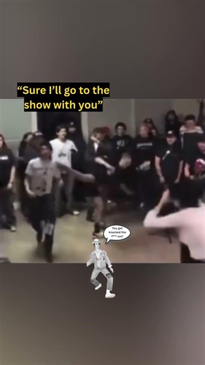When Your Friend Invites You to a Show #hardcore #mosh #funny