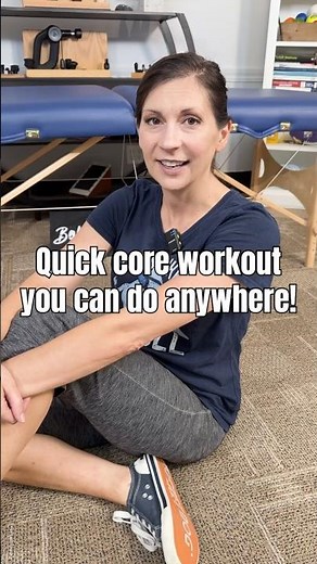5-Minute Core Workout You Can Do Anywhere #coreworkout