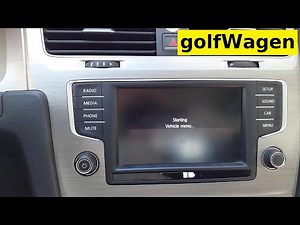 VW Stuck radio reboot /reset/ MIB