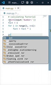 find factorial given n