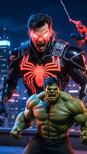 Lab Explosion me Hulk & Spider-Man Heroic Moment 💥