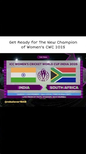 New Champion of Women' CWC 🏆