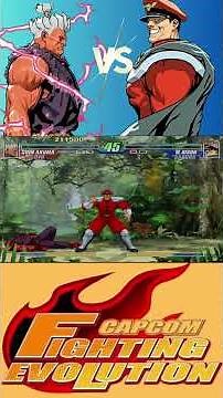 CAPCOM FIGHTING EVOLUTION | SHIN AKUMA/RYU vs M. BISON/SAKURA | 4K | No commentary