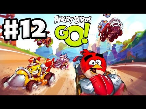 Angry Birds Go! Gameplay Walkthrough Part 12 - Wipeout! Rocky Road (iOS, Android)