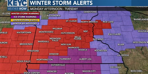 The first winter storm of 2023 arriving today into Wednesday