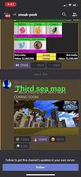 Blox fruits third sea map