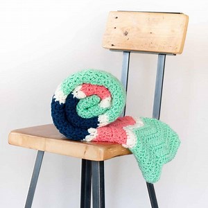Blanket Ripple Crochet Pattern - Easy Crochet Patterns