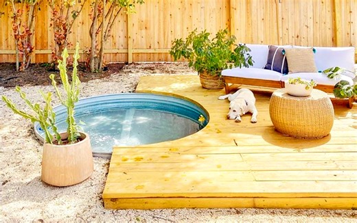 How to Make a Stock Tank Pool for Budget-Friendly Backyard Fun