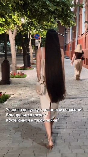 Olya long hair model on Instagram: "Raised a panic at 10 million views and more than 100 thousand ♥️ Thank you! 🥰 I went to the salon, now the cut is even? 😄"