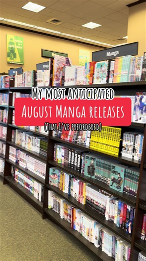 These are some of my favorite ongoing series- August is going to be a good month ☺️ #manga #mangatok #mangacollector #mangacollection #mangashelf #mangarecommendation