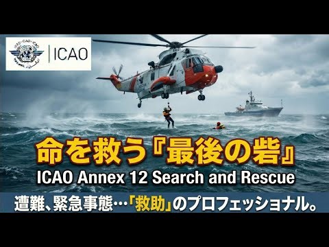 【解説！】ICAO Annex 12 航空機が姿を消したらどうする？- Search and Rescue