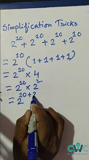 SIMPLIFICATION TRICKS #shorts #mathshorts #shortfeed #shortsviral #classwiseconcepts
