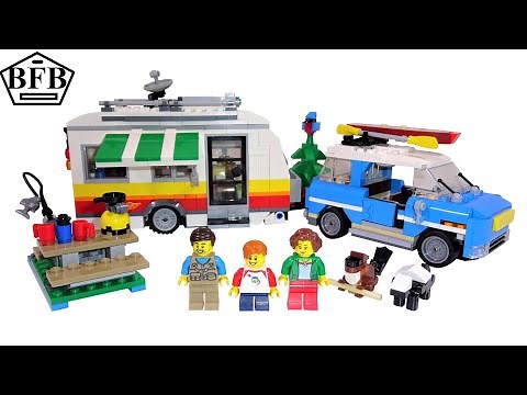 Lego Creator 31108 | Caravan Family Holiday | 3in1 | Lego Speed Build Review | Model A