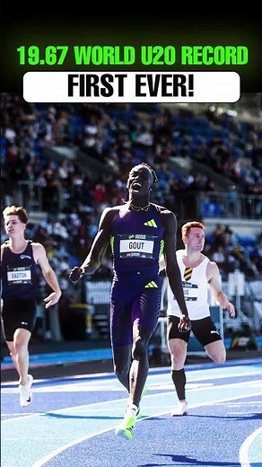 🤯🔥 19.67 WORLD U20 RECORD! Gout Gout Makes History 💥