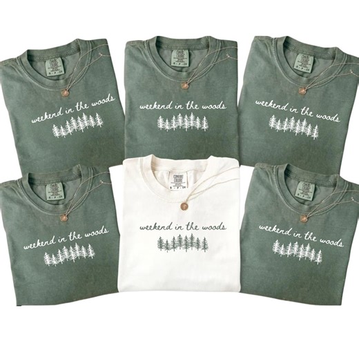 Weekend in the Woods Bachelorette Shirts, Cabin Bachelorette, Gatlinburg Girls Trip Shirts, Girls Cabin Trip Shirt, Camp Bachelorette - Etsy