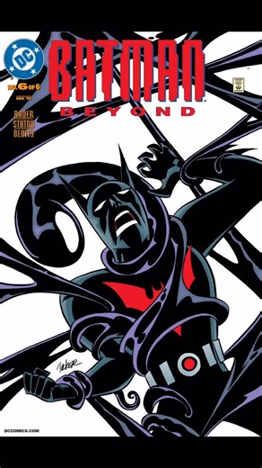 🦇📖 “In this finale to the action packed miniseries, meet Inque, the mysterious villainess whose inky-black form changes at will!” —DCU Infinite (Released 6/16/1999) -Cover by an OG Beyond artist/director @jtuckeranimator -Script by Beyond TAS writer, Hilary J. Bader, interiors by Joe Staton 📲 Follow us @batmanbeyondmedia 🦇🎧📽 Pod, YouTube, and Patreon links in bio #batmanbeyond #batmantheanimatedseries #dccomics | Above and Batman Beyond