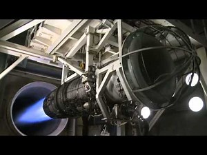 U.S. Military testing jet engine in new T-9 Jet Engine Test Cell