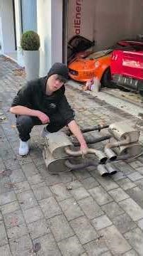 Quick exhaust swap for the R53s #cars #r53 #mini #jcw #exhaust