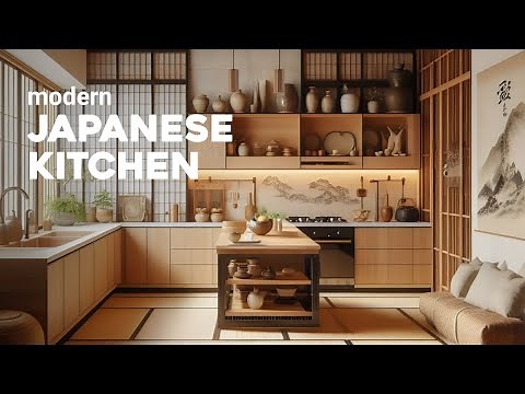 Modern Japanese Kitchen Interior Design Inspiration: Zen Meets Innovation