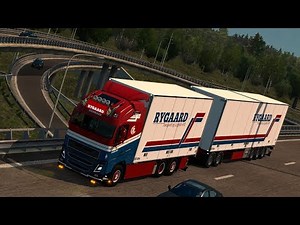 ETS2 Volvo FH16 Tandem + ProMods + RGM + Spring Weather: Kolding (DK) - Brussel (B)