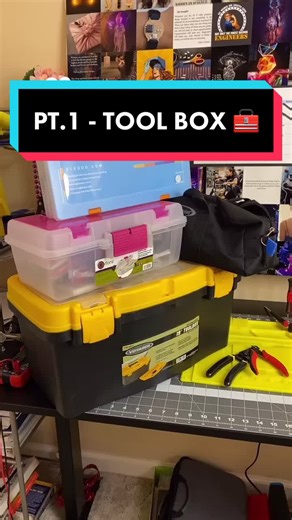 Toolbox 🧰 #tiktoktutorial #techprojects #tiktokpartner #learnontiktok #techtok #tech #electronics #stem #engineering #thingsthatjustmakesense