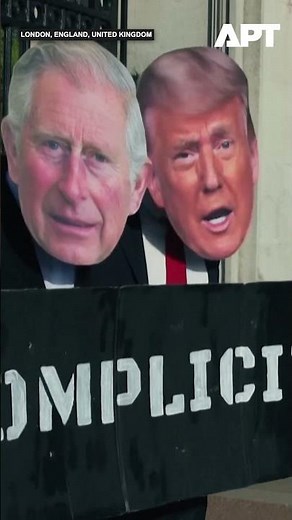 Protesters Slam King Charles US Visit Over UK Support in Iran Conflict | APT