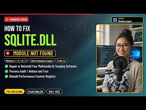sqlite.dll Not Found? Restore Local Data Access!