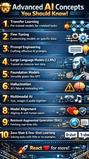 Advanced AI Concepts 👌 💪👍😎😴😍