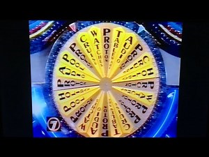 Wheel Of Fortune Australia Channel Seven Promo 1997