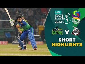 Short Highlights | Multan Sultans vs Lahore Qalandars | Match 34 Final | HBL PSL 8 | MI2