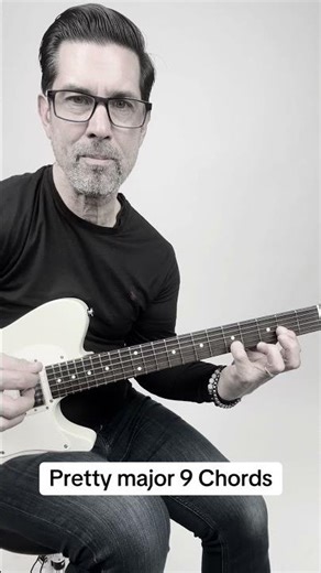 Pretty Major 9 Chords #guitarteacher #Major9chords #majorchords