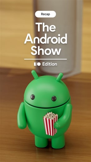 Android on Instagram: "We’re packing Android with more beauty, smarts, and security. Hear all the new updates on The Android Show: I/O Edition. Streaming now at the link in our bio. #TheAndroidShow"