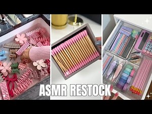 Satisfying Restocking/Organizing/Cleaning TikToks ASMR🌼 | Restocking Organizer Asmr🔥