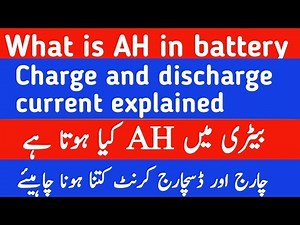 Lead acid battery capacity and charge/discharge current #charging