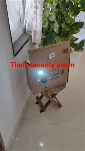 I turned a old amazon cardboard box into a theft security alarm 🚨#diy #arduino