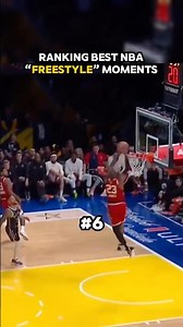 Ranking the best NBA “freestyle” plays