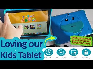 10" YOSATOO Kids Tablet Review, Best Tablet for Kids Montessori Software & Parental Controls