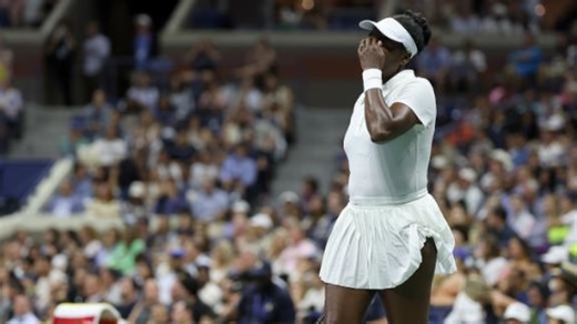 Venus Williams out at US Open after 3-set loss