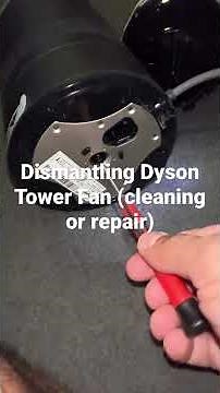 Dismantling Dyson Tower Fan (cleaning or repair). #dyson #dysonfan #Dismantledyson