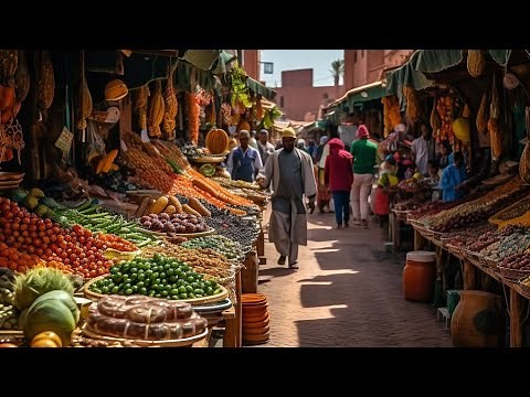 Walking in Casablanca, Morocco — 4K60fps HDR Walking Tour